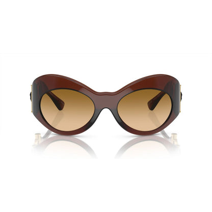 Versace Braune Acetat-Sonnenbrille