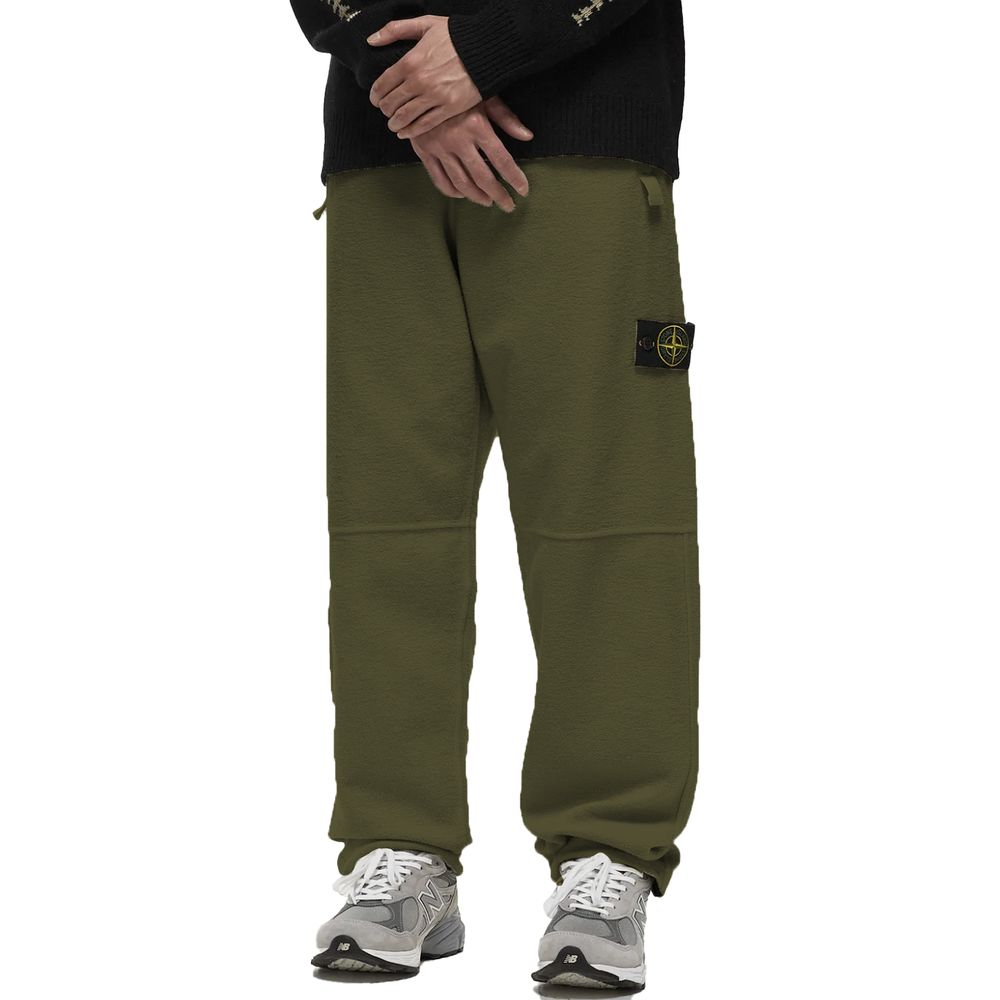 Stone Island Grüne Baumwolljeans & Hose