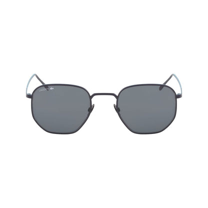 Lacoste Blaue Metall-Sonnenbrille