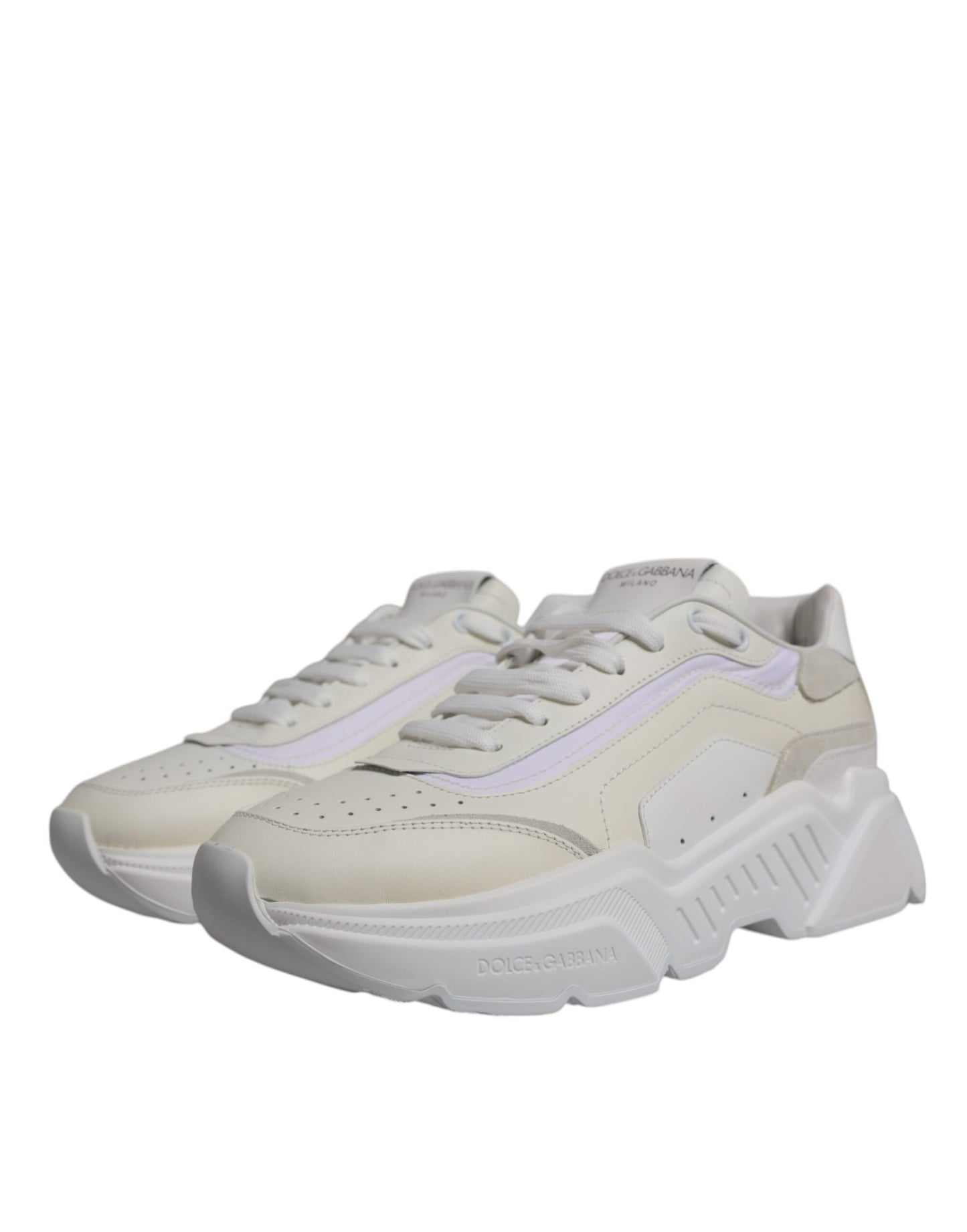 Dolce & Gabbana Weiß Daymaster Low Top Turnschuhe Schuhe
