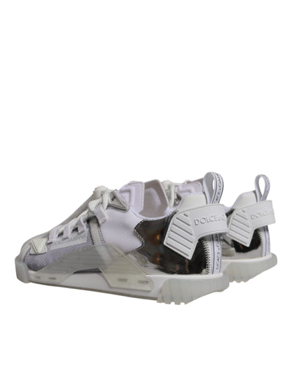 Dolce & Gabbana Multicolor Nylon NS1 Low Top Turnschuhe Schuhe