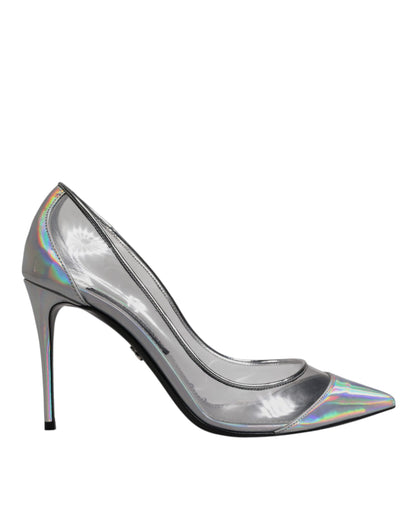 Dolce & Gabbana Multicolor schillernde spitze Zehe Pumps Schuhe
