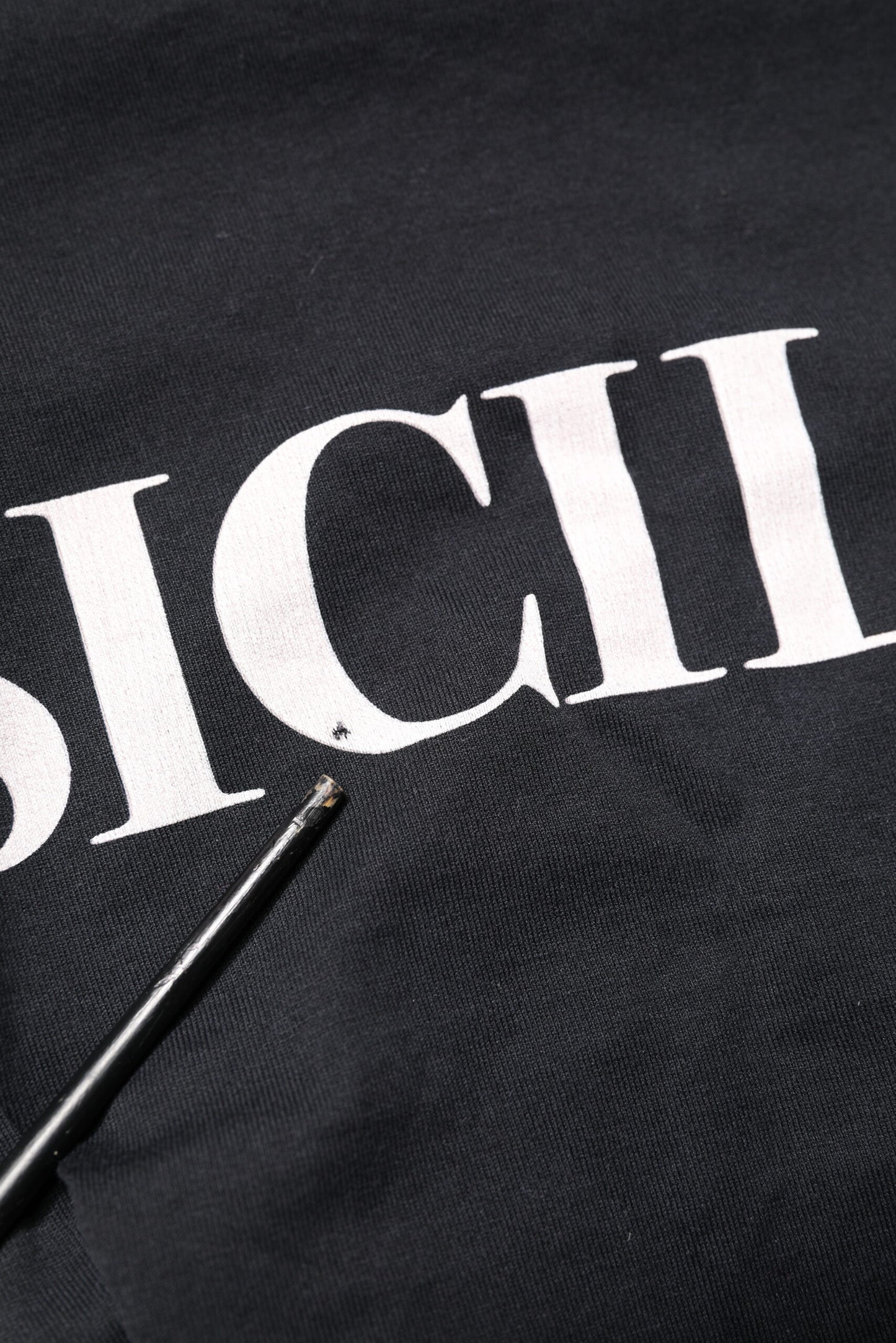 Dolce & Gabbana Schwarzes Sicilia Kurzarm-T-Shirt mit Rundhalsausschnitt
