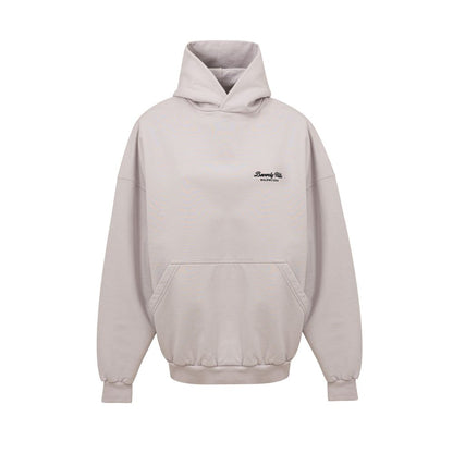 Balenciaga Grauer Baumwoll-Kapuzenpulli