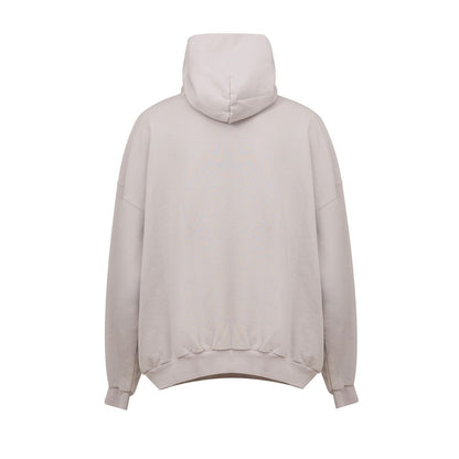 Balenciaga Grauer Baumwoll-Kapuzenpulli