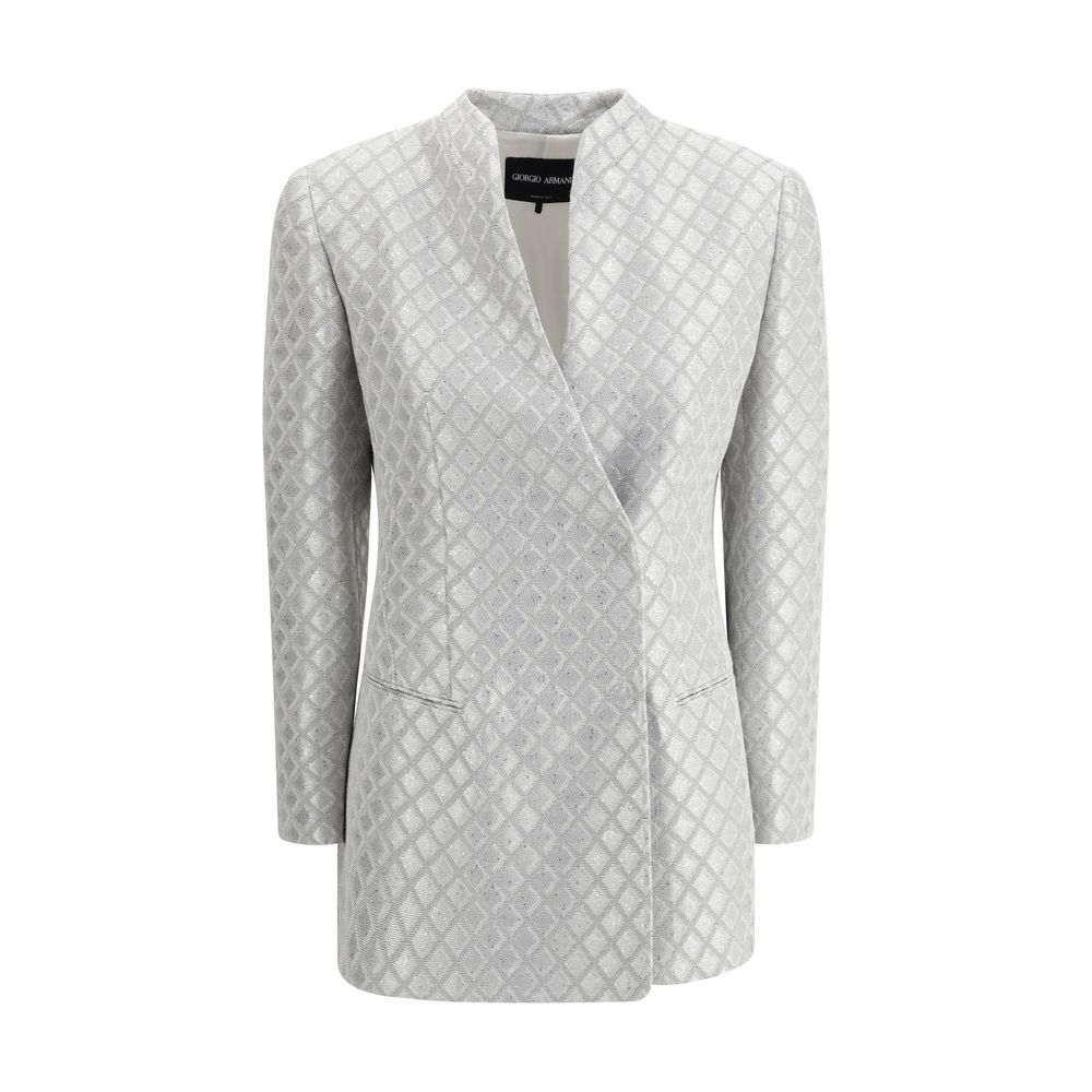 Giorgio Armani Blazer mit Paillettenstickerei