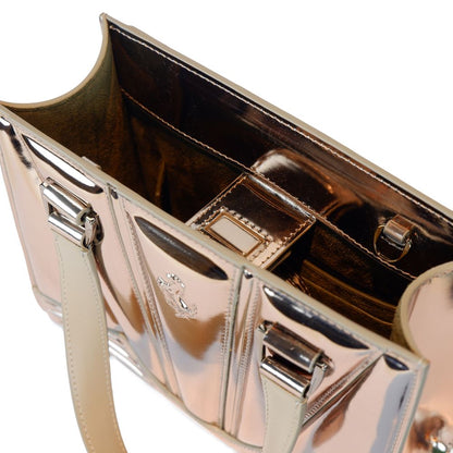 Ferrari Graue Lederhandtasche