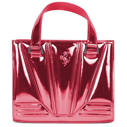 Ferrari Fuchsia Lederhandtasche
