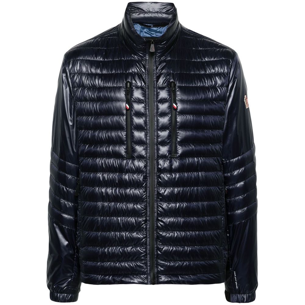 Moncler Blaue Polyamid-Jacke