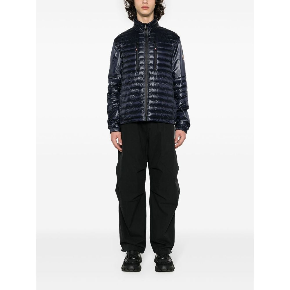 Moncler Blaue Polyamid-Jacke
