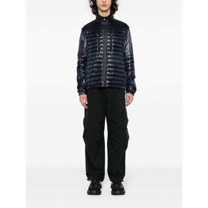 Moncler Blaue Polyamid-Jacke