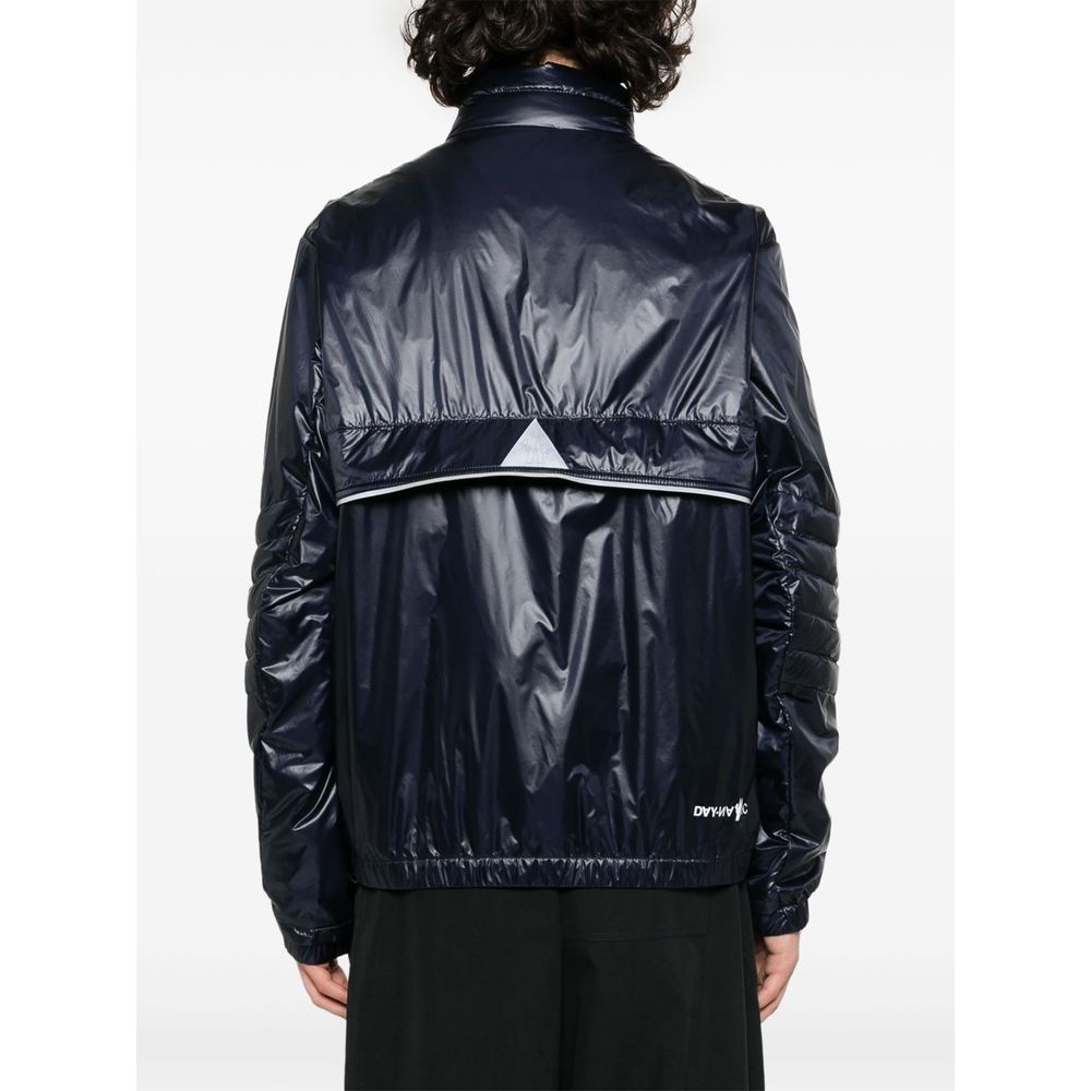Moncler Blaue Polyamid-Jacke