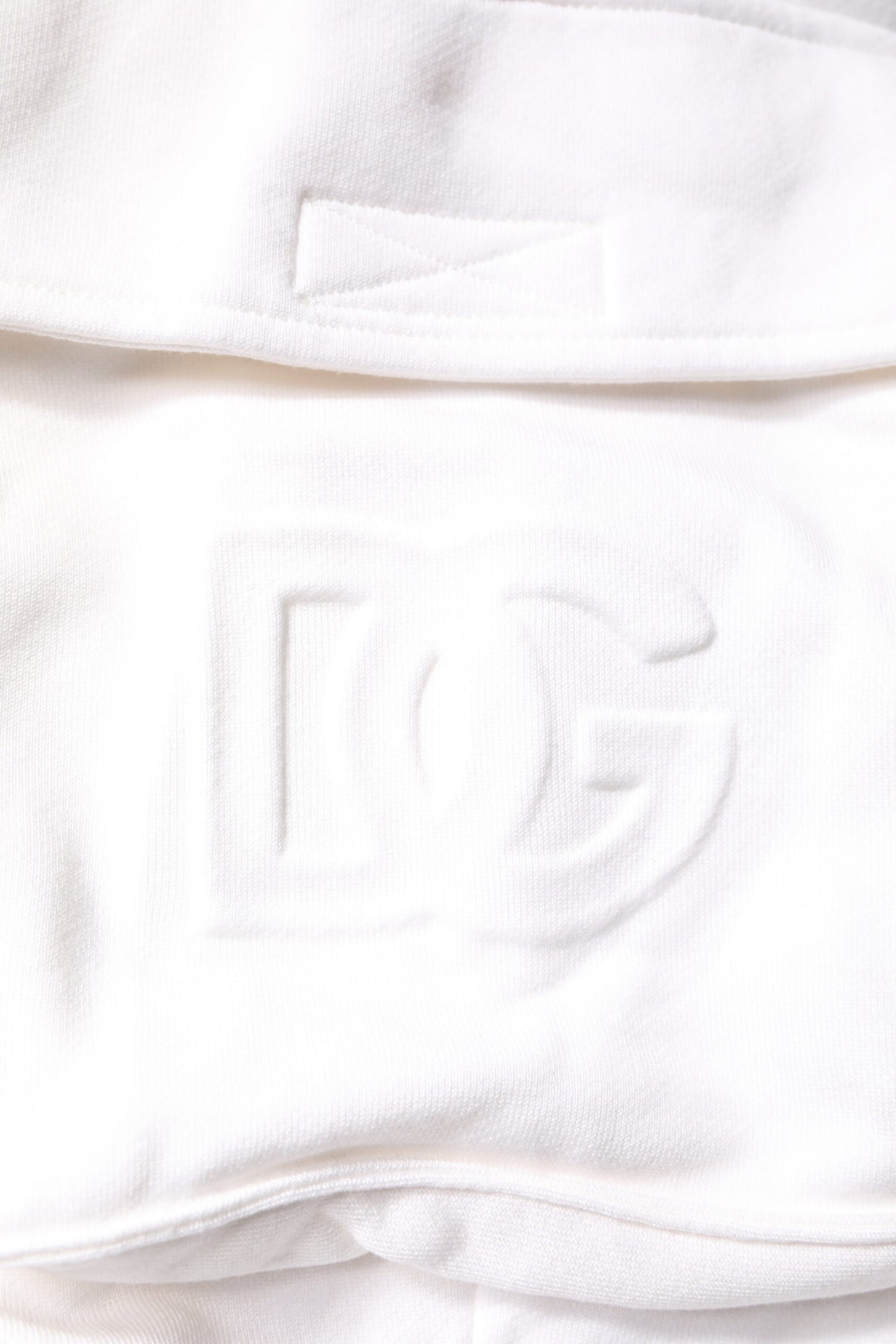 Dolce & Gabbana Weiße Cargo-Bermudas aus Baumwolle Sweatshorts Shorts