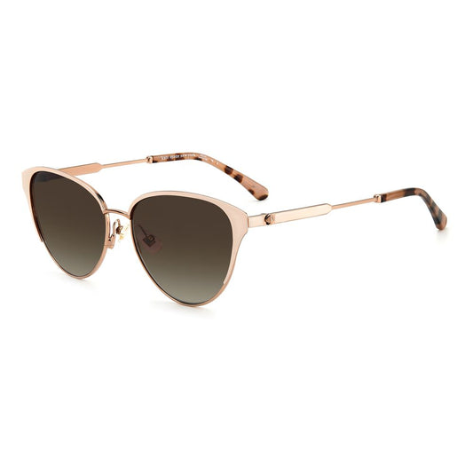 Kate Spade Rote Metall-Sonnenbrille