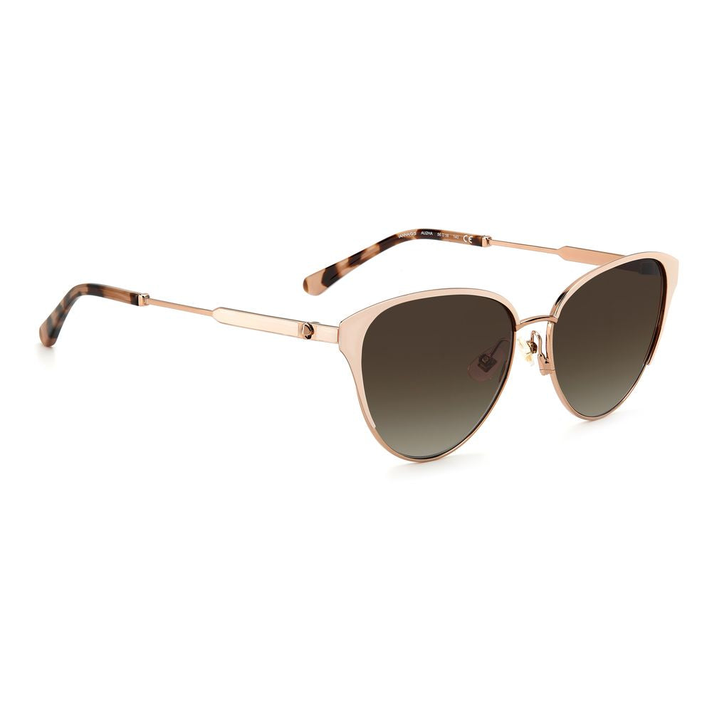 Kate Spade Rote Metall-Sonnenbrille
