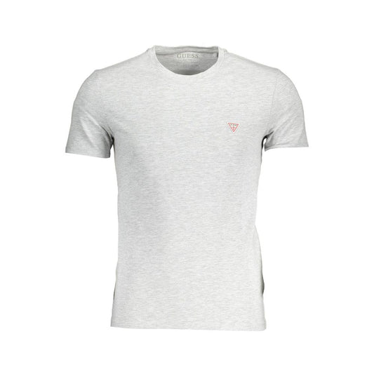 Guess Jeans Graues Baumwolle Männer T-Shirt