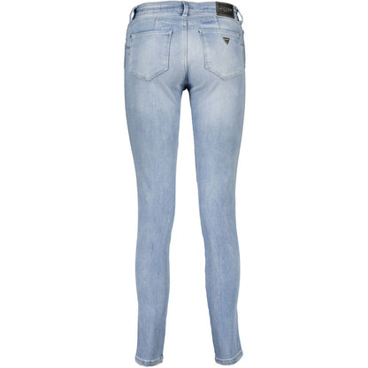 Guess Jeans Light Blue Cotton Women's Jeans