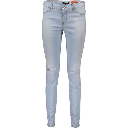 Just Cavalli Light Blue Cotton Women's Jeans