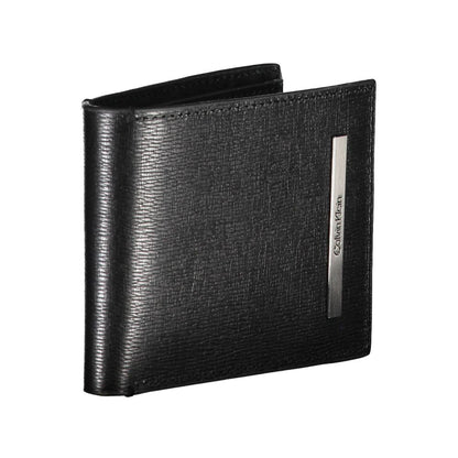 Calvin Klein Elegantes schwarzes Portemonnaie mit RFID-Blockierung
