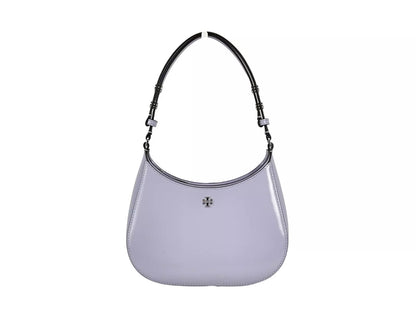 Tory Burch Patent Emerson Kleine Umhängetasche Purse Violet