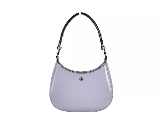 Tory Burch Patent Emerson Kleine Umhängetasche Purse Violet