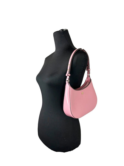 Tory Burch Patent Emerson Kleine Umhängetasche Geldbeutel Rosa