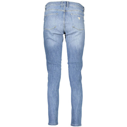 Guess Jeans Light Blue Cotton Women's Jeans
