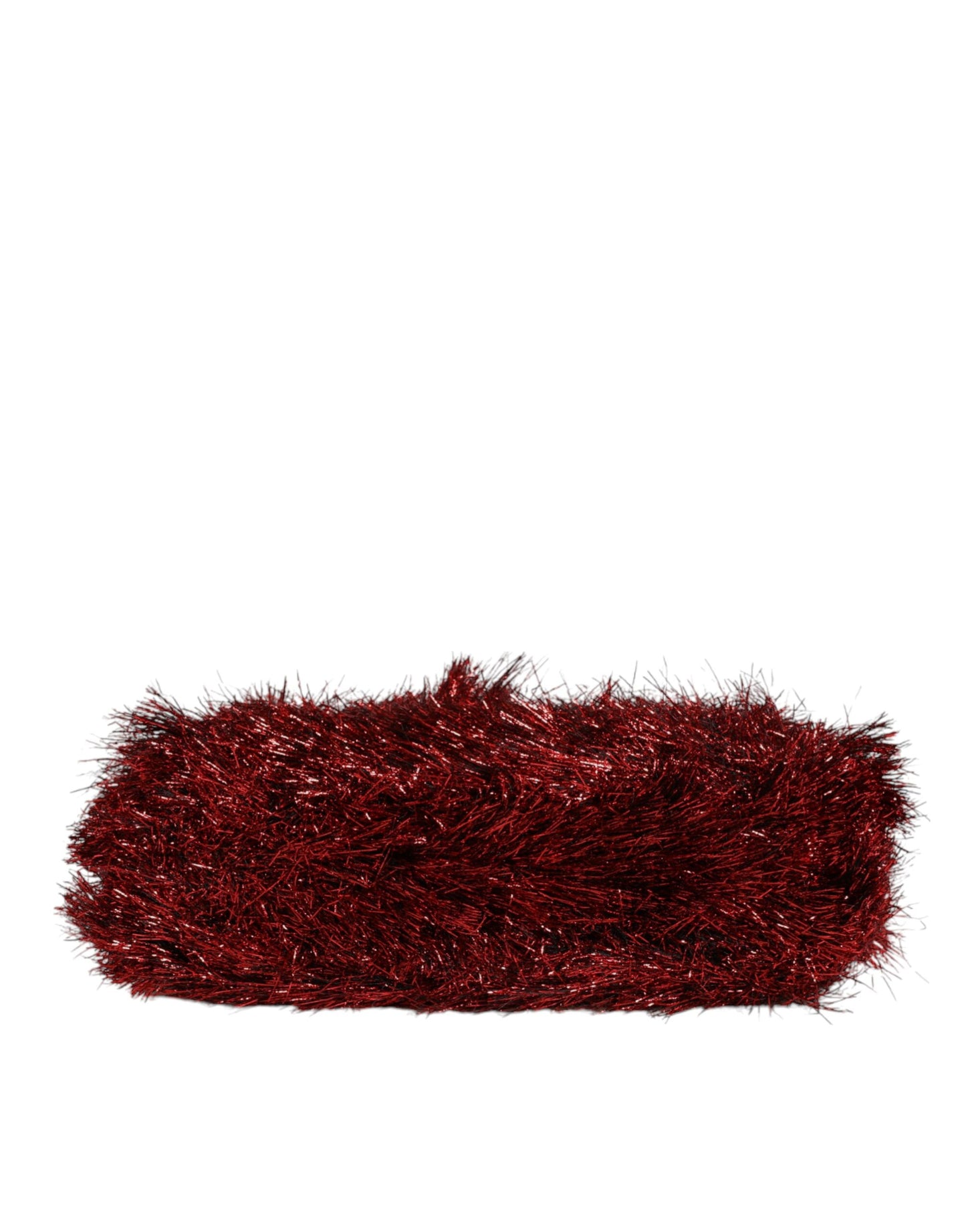 Dolce & Gabbana Rot Gold Kette VANDA Tinsel Crystals Abend Clutch Bag