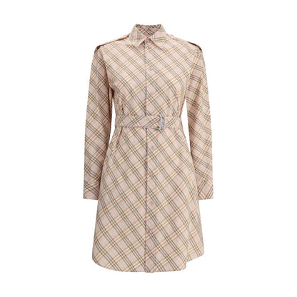 Burberry Archiv Karo-Midikleid