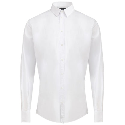 Dolce & Gabbana Weißes Baumwollhemd