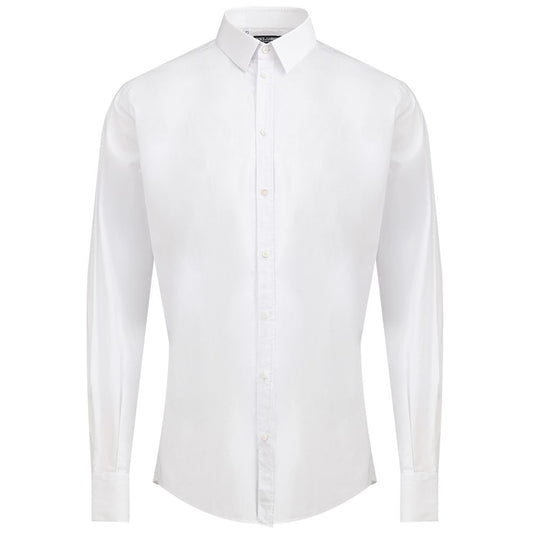 Dolce & Gabbana Weißes Baumwollhemd
