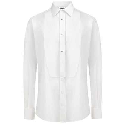 Dolce & Gabbana Weißes Baumwollhemd