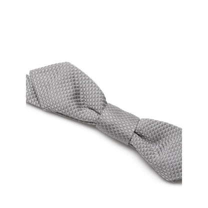Dolce & Gabbana Graue Seidenschleife