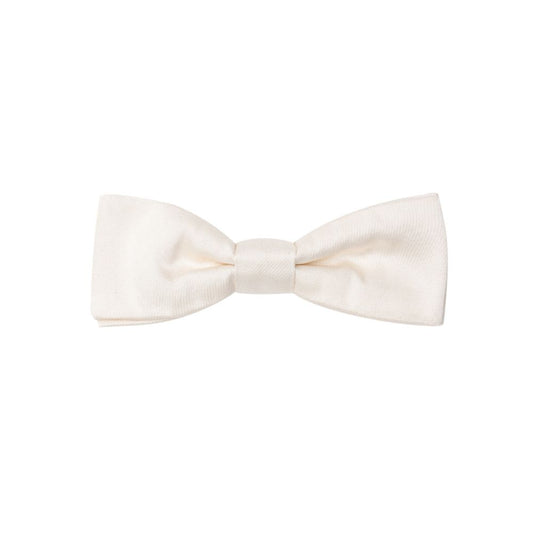 Dolce & Gabbana Weiße Seidenschleife