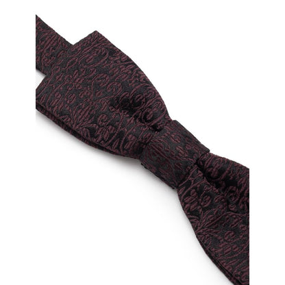 Dolce & Gabbana Schwarzer Seidenbowty