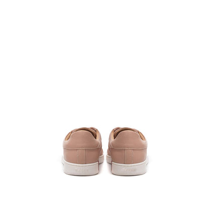 Bally Pink Leather Sneakers