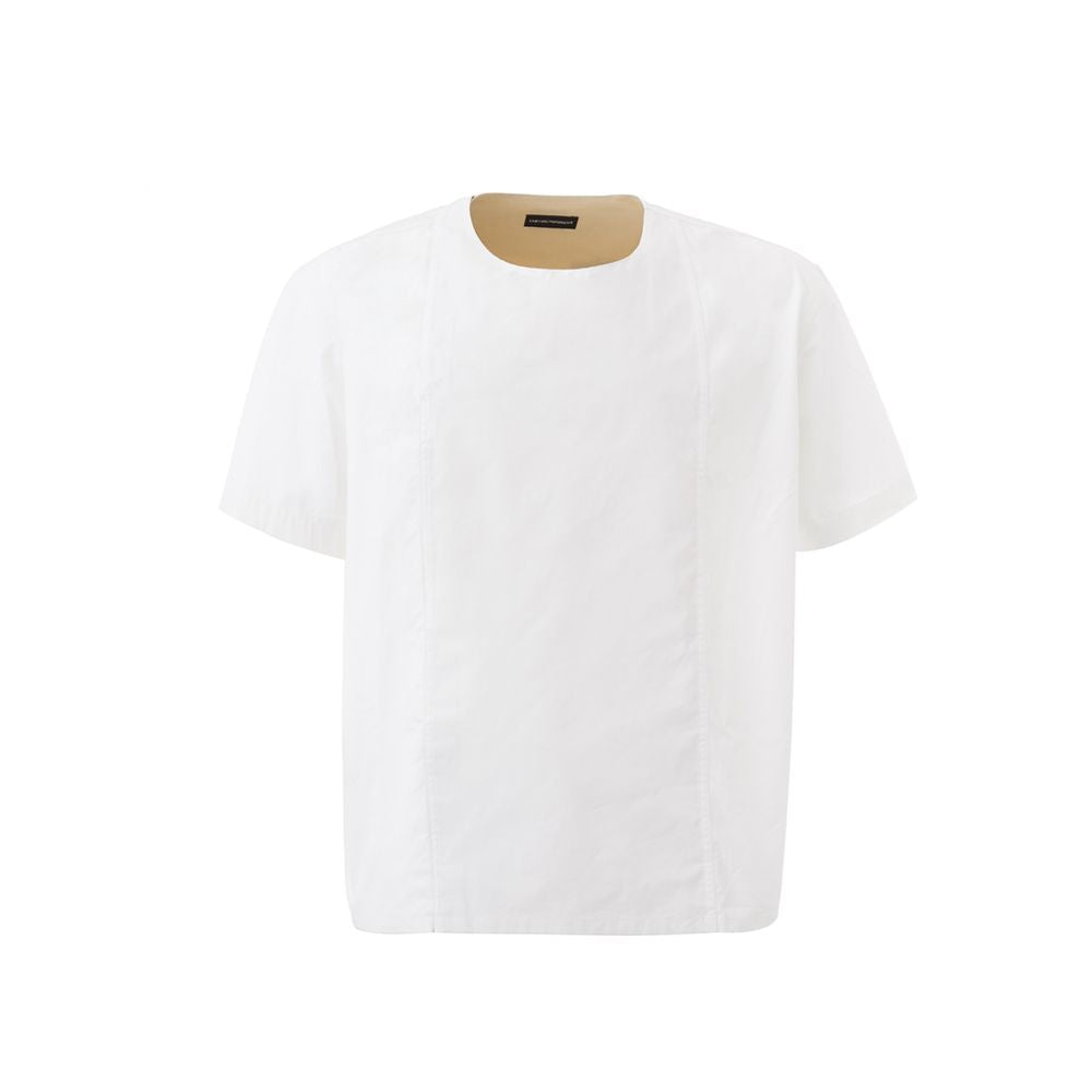 Emporio Armani T-Shirt aus weißer Baumwolle
