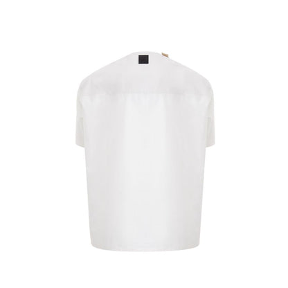 Emporio Armani T-Shirt aus weißer Baumwolle