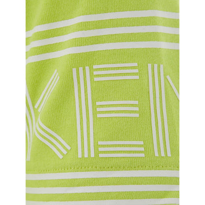 Kenzo Sunny Yellow Cotton Tee für stilvolle Männer