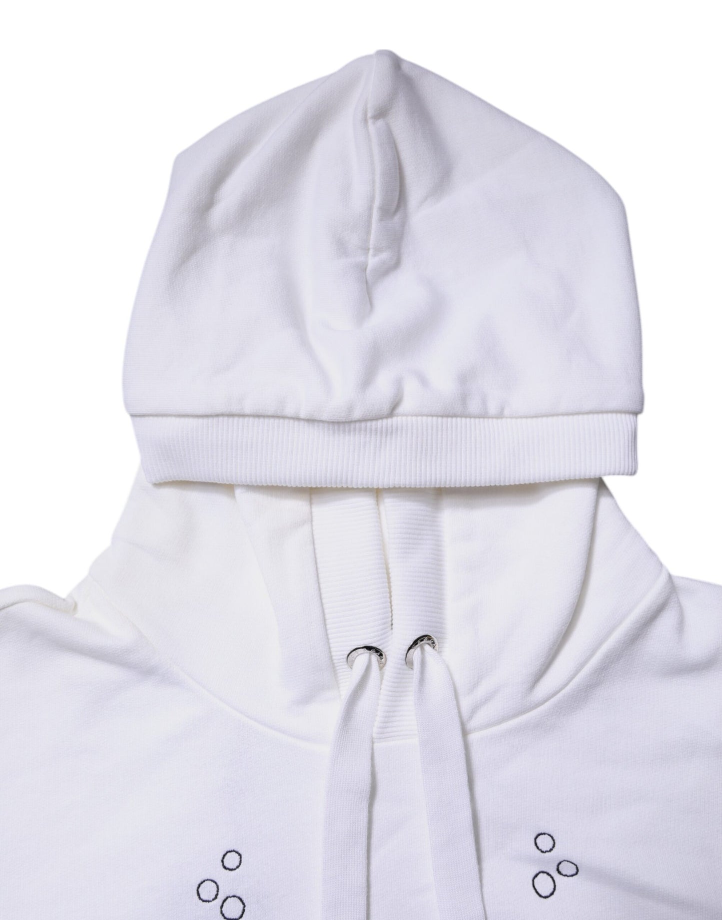 Dolce & Gabbana Weißes #DGFamily Sweatshirt mit Kapuze Pullover