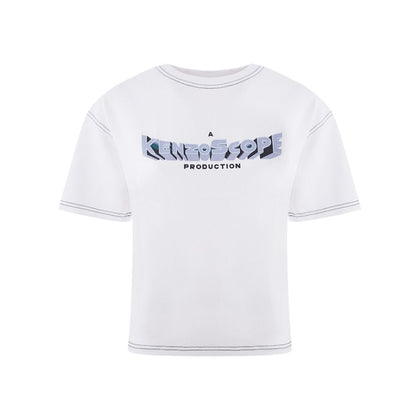 Kenzo Elegantes weißes Baumwolltop für Frauen
