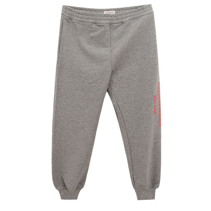 Alexander McQueen Schicke graue Hose aus Baumwollmischung