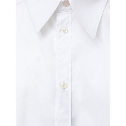 Dolce & Gabbana Weißes Baumwollhemd