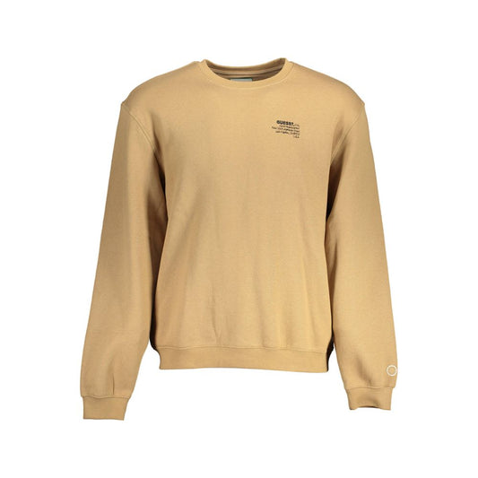 Guess Jeans Beige Baumwolle Unisex Sweatshirt