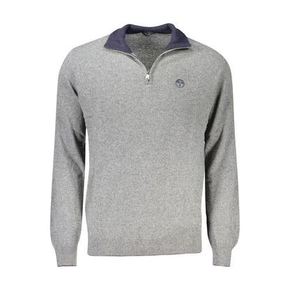 North Sails Grauer Pullover aus Wolle für Männer