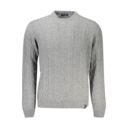 North Sails Grauer Pullover aus Wolle für Männer