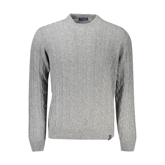 North Sails Grauer Pullover aus Wolle für Männer