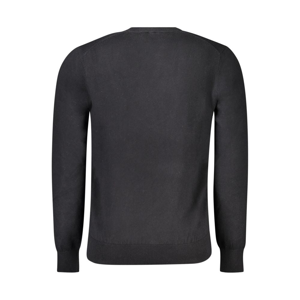 North Sails Schwarzer Baumwollpullover für Männer