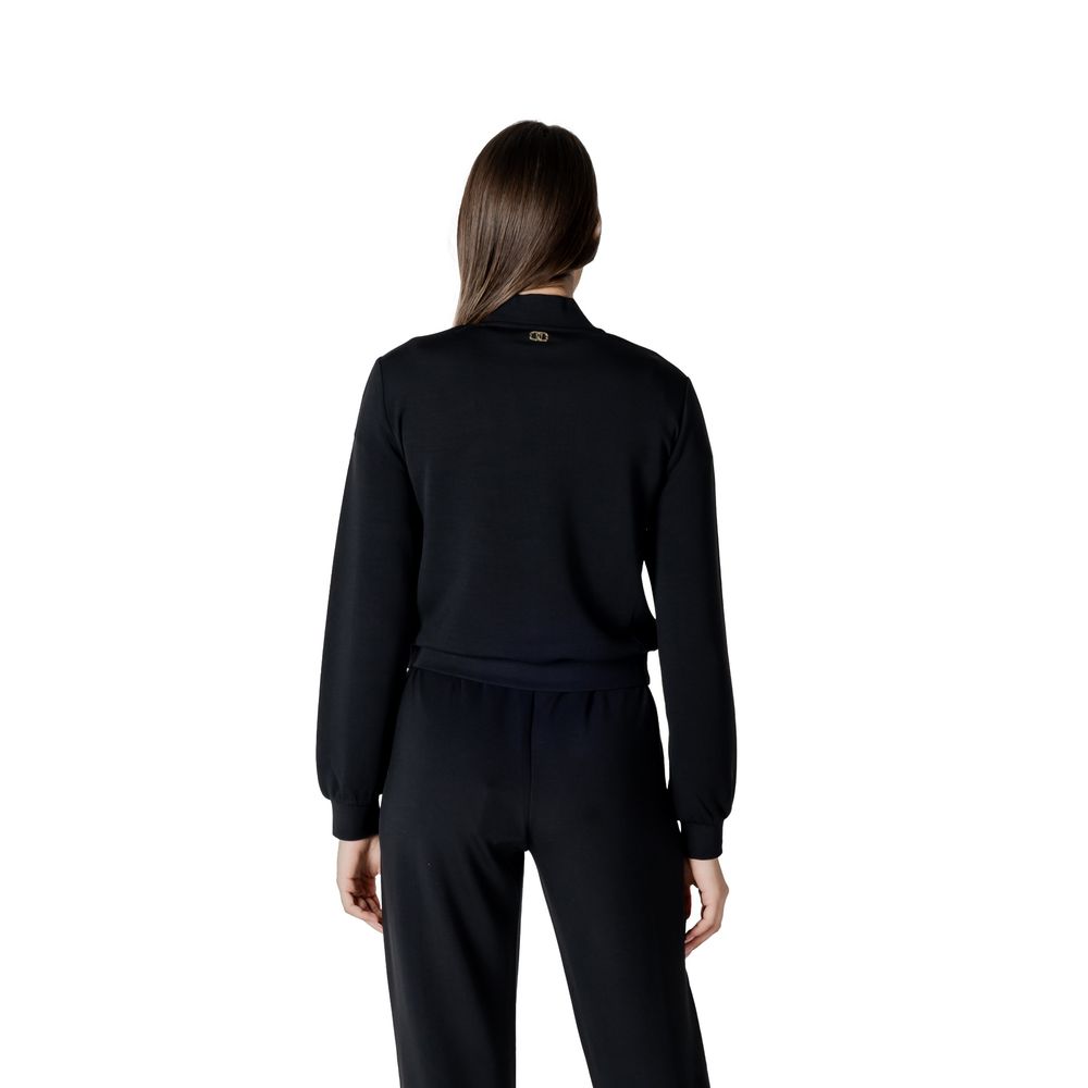 Liu Jo Schwarzer Modal-Pullover
