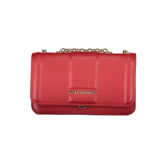 Mario Valentino Rote Polyethylen Frauen Handtasche